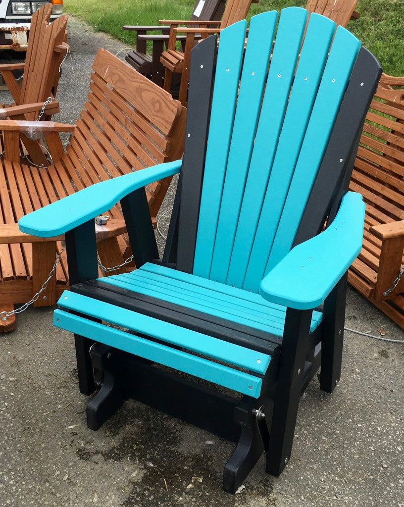 Amish Poly 2′ Adirondack Glider