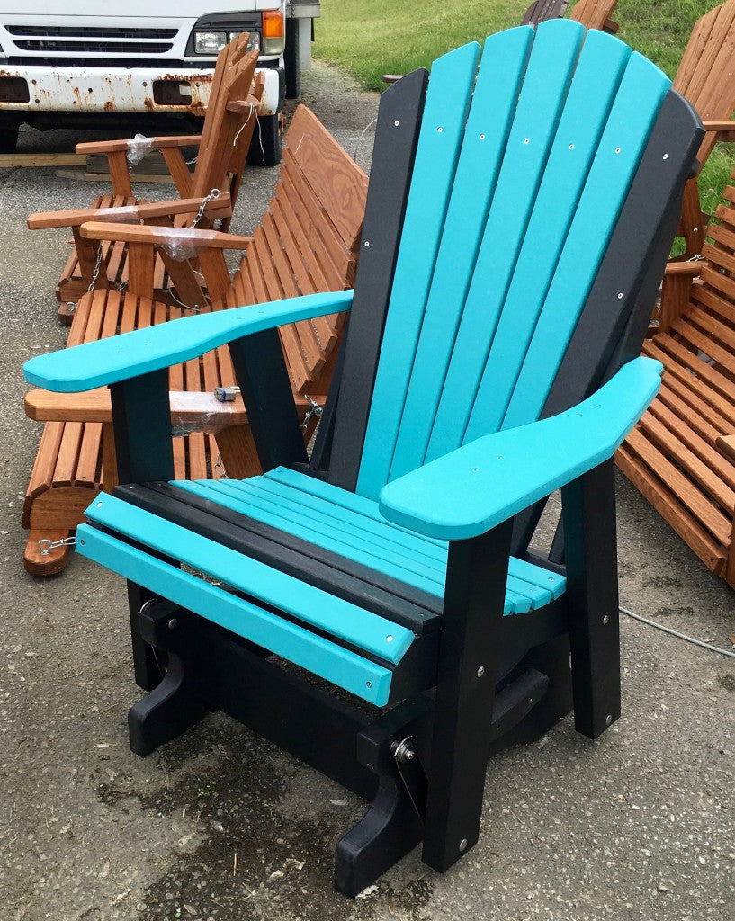 Amish Poly 2′ Adirondack Glider