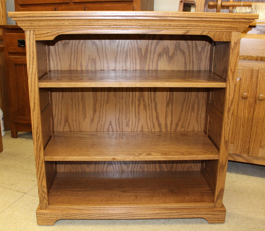 Raised Panel Deluxe Bookcase 48"