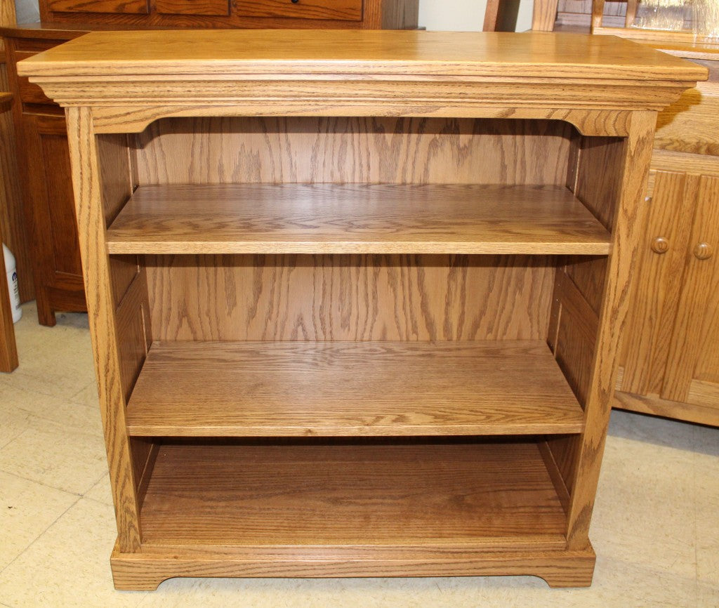 Raised Panel Deluxe Bookcase 48"