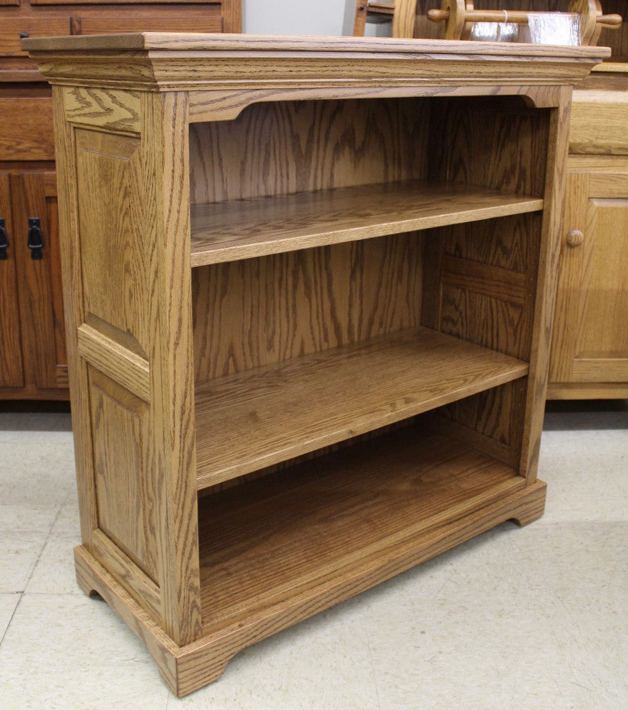 Raised Panel Deluxe Bookcase 36"