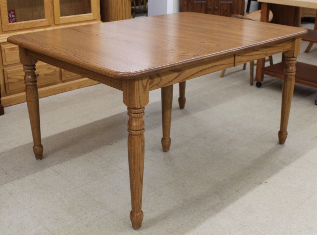 42″ x 60″ Turned Leg Table