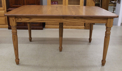 42″ x 60″ Turned Leg Table