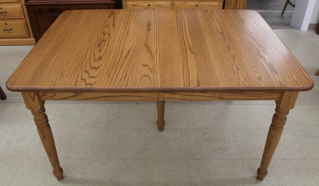 42″ x 60″ Turned Leg Table