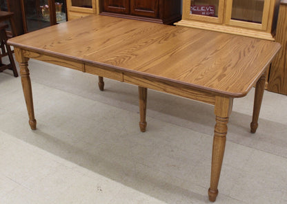 42″ x 60″ Turned Leg Table