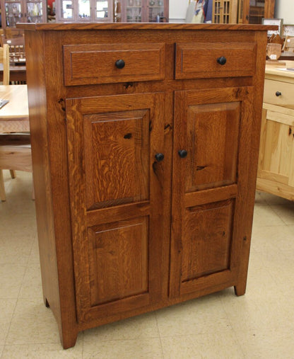 Pie Safe with Wooden Raised Panel Doors