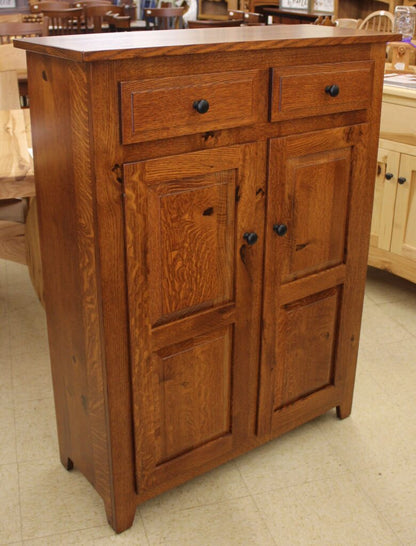 Pie Safe with Wooden Raised Panel Doors