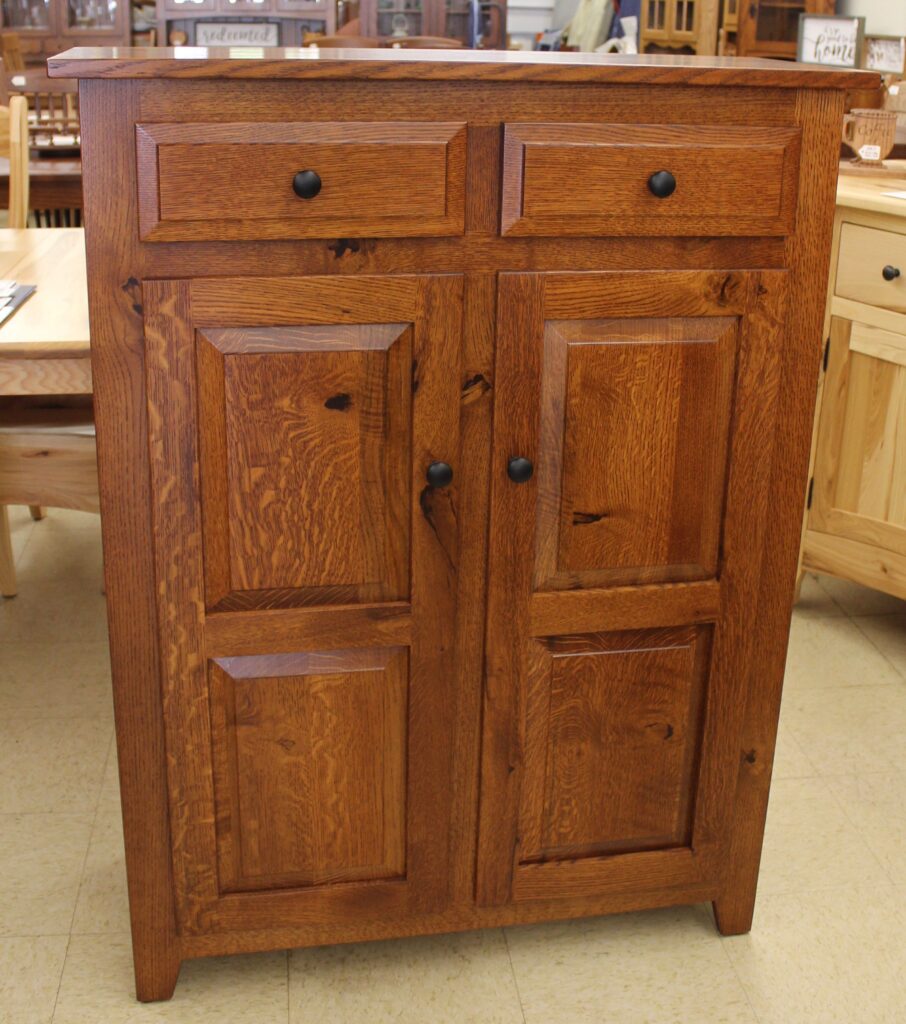 Pie Safe with Wooden Raised Panel Doors