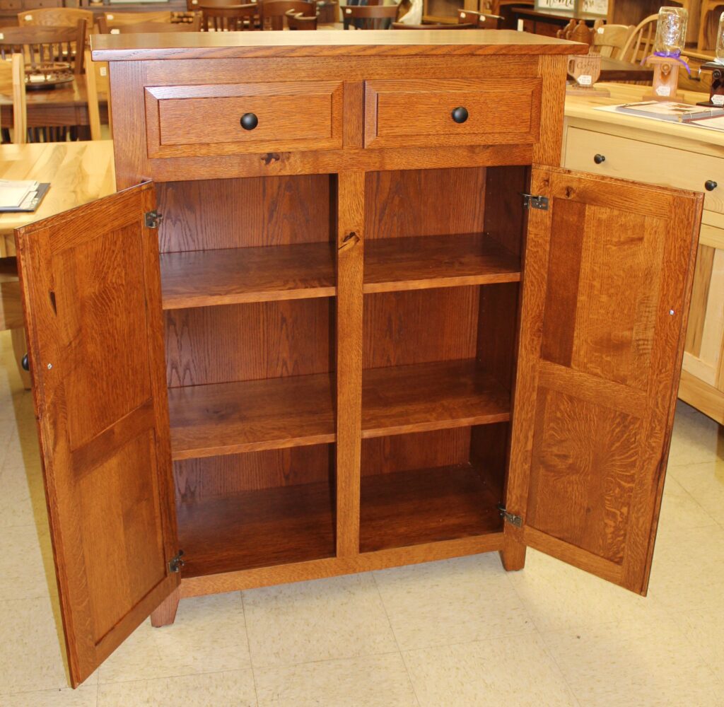 Pie Safe with Wooden Raised Panel Doors