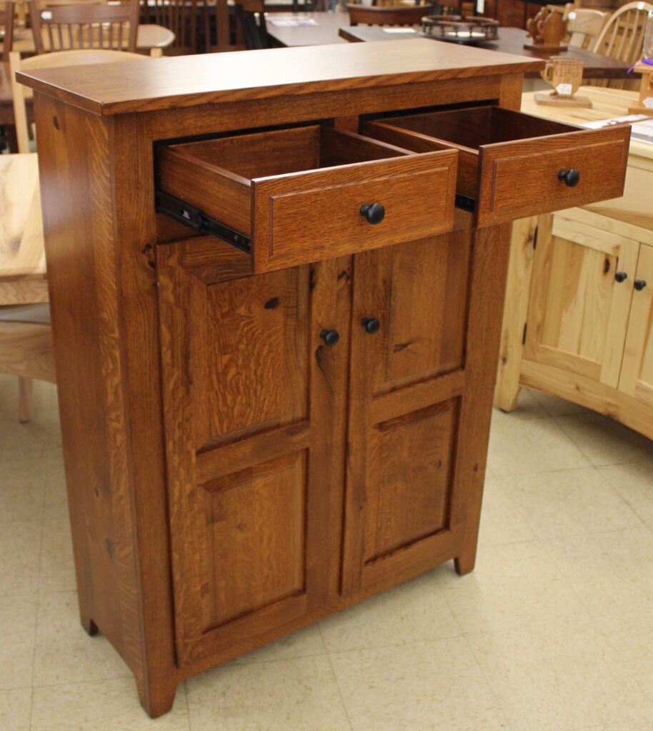 Pie Safe with Wooden Raised Panel Doors