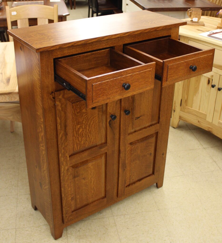 Pie Safe with Wooden Raised Panel Doors