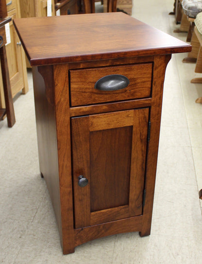 Lancaster Mission One Door Chair Side Table