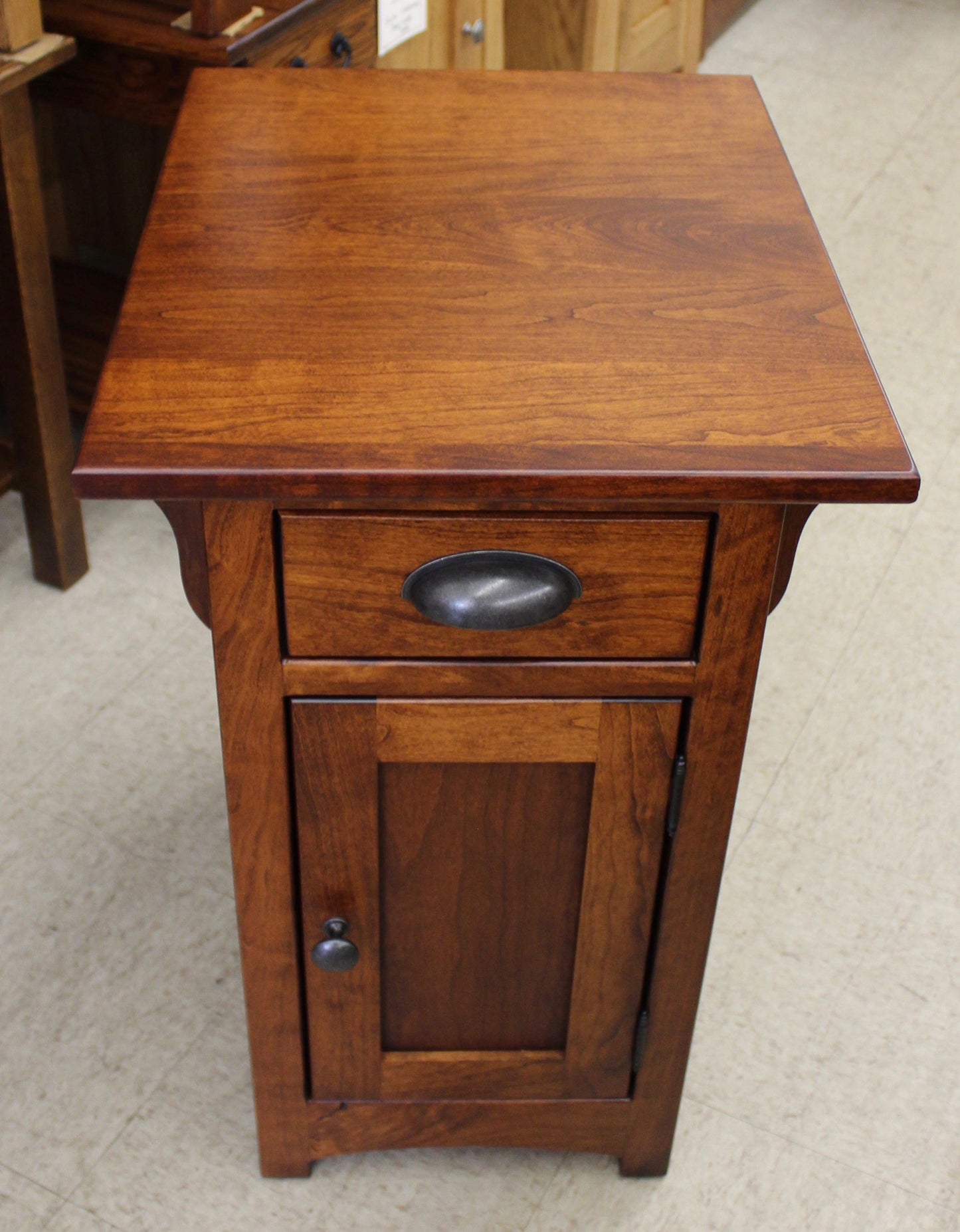 Lancaster Mission One Door Chair Side Table