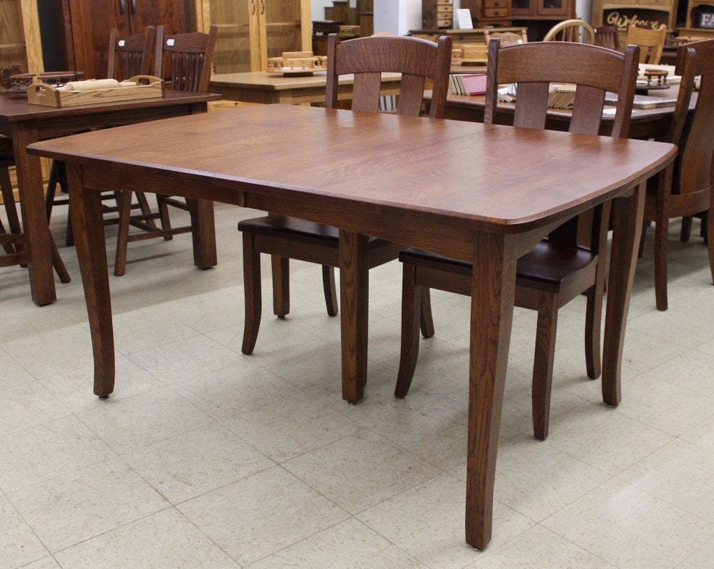 42″ x 60″ Vienna Table in Rustic Quarter Sawn Oak