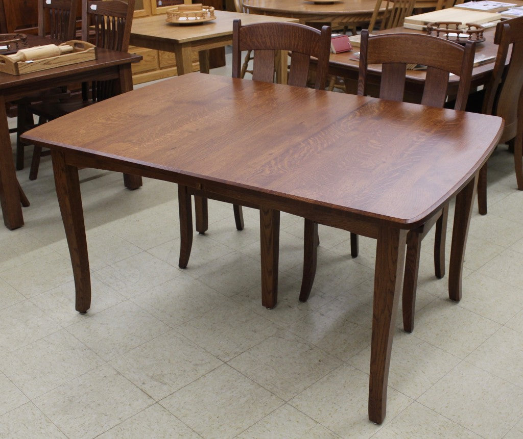 42″ x 60″ Vienna Table in Rustic Quarter Sawn Oak