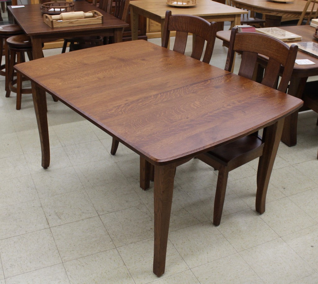 42″ x 60″ Vienna Table in Rustic Quarter Sawn Oak