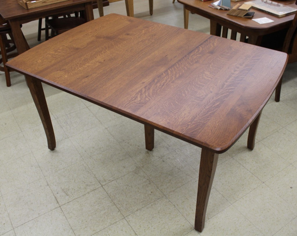 42″ x 60″ Vienna Table in Rustic Quarter Sawn Oak