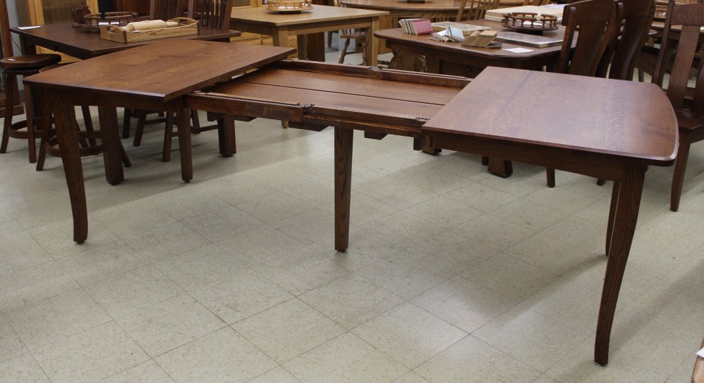 42″ x 60″ Vienna Table in Rustic Quarter Sawn Oak