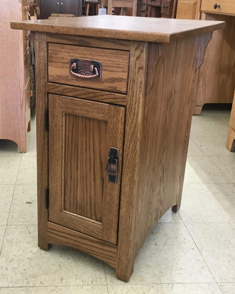 Lancaster Mission One Door Chair Side Table