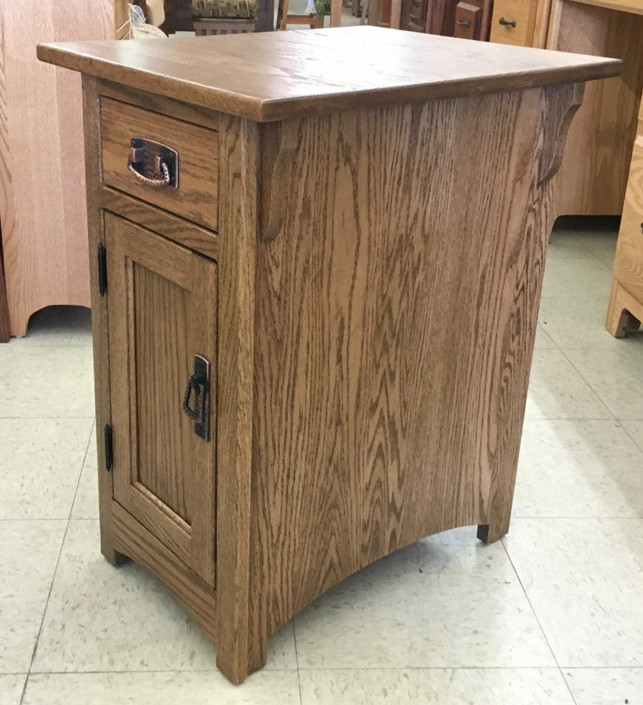 Lancaster Mission One Door Chair Side Table