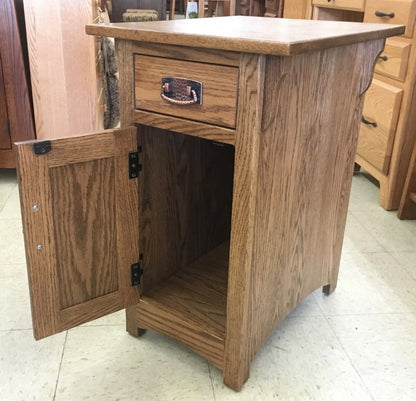 Lancaster Mission One Door Chair Side Table