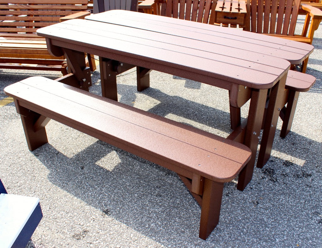 Poly 5′ Table Bench