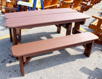 Poly 5′ Table Bench