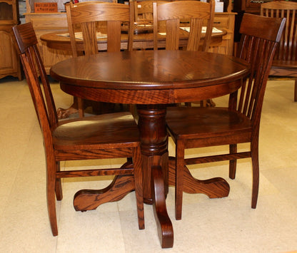 36" Round Single Pedestal Table