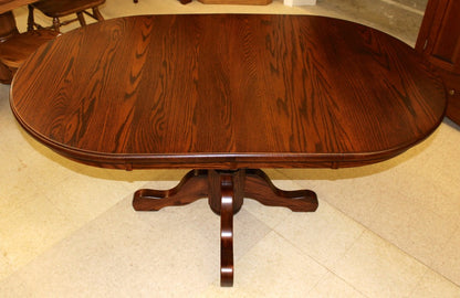 36" Round Single Pedestal Table