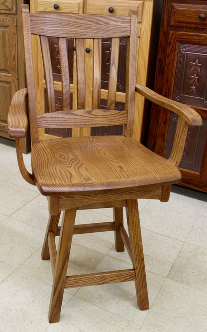 24″ Benton Bar Stool with Arms