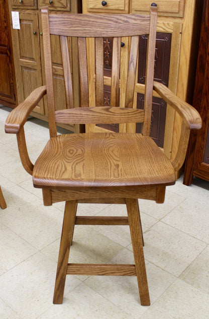 24″ Benton Bar Stool with Arms