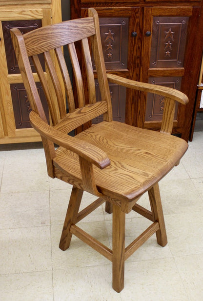 24″ Benton Bar Stool with Arms