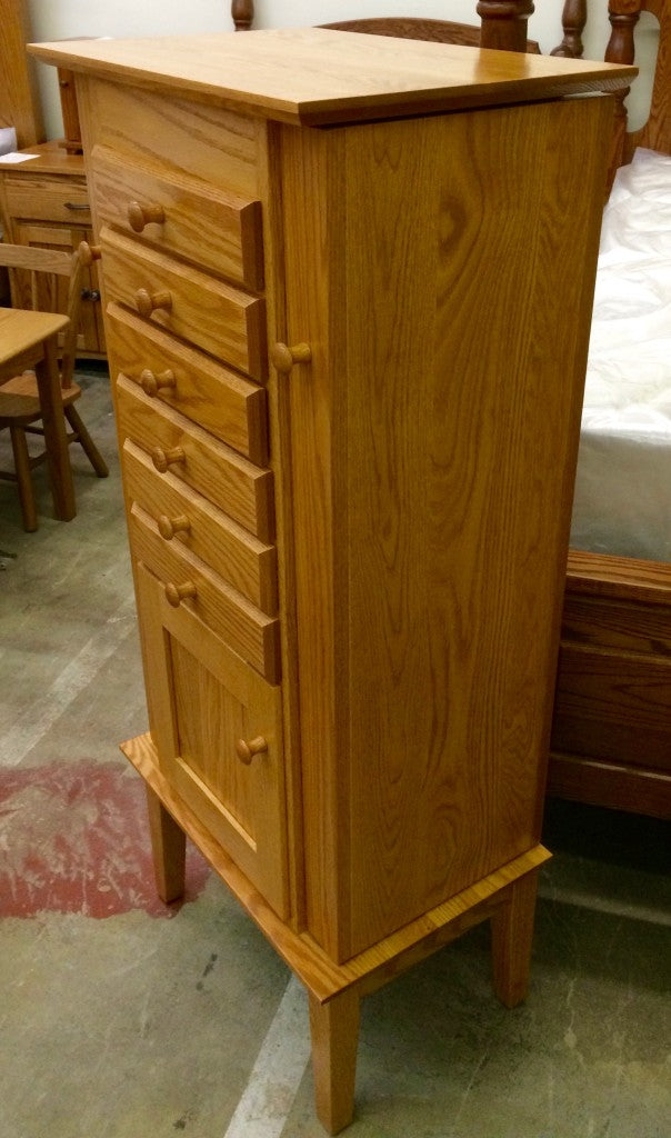 48″ Shaker Jewelry Armoire