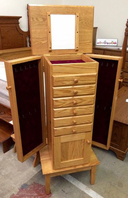 48″ Shaker Jewelry Armoire