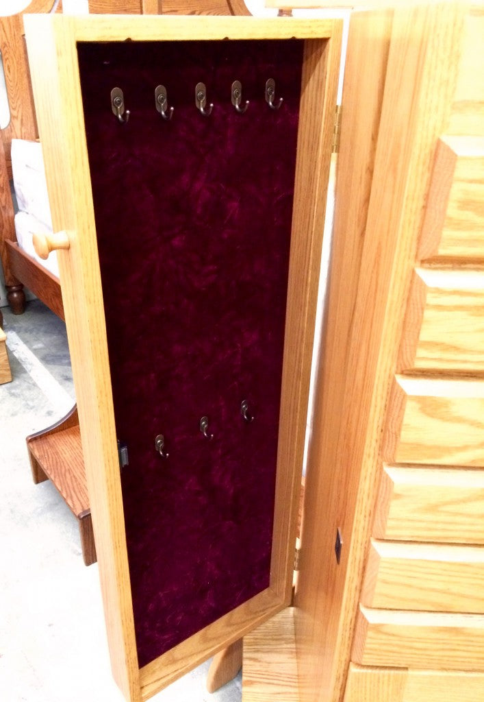 48″ Shaker Jewelry Armoire