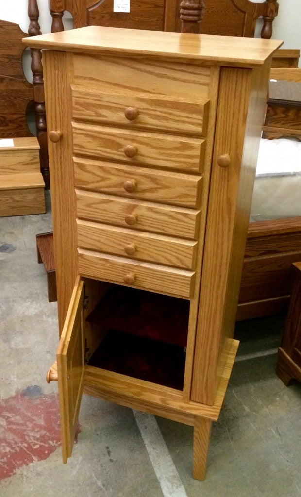 48″ Shaker Jewelry Armoire