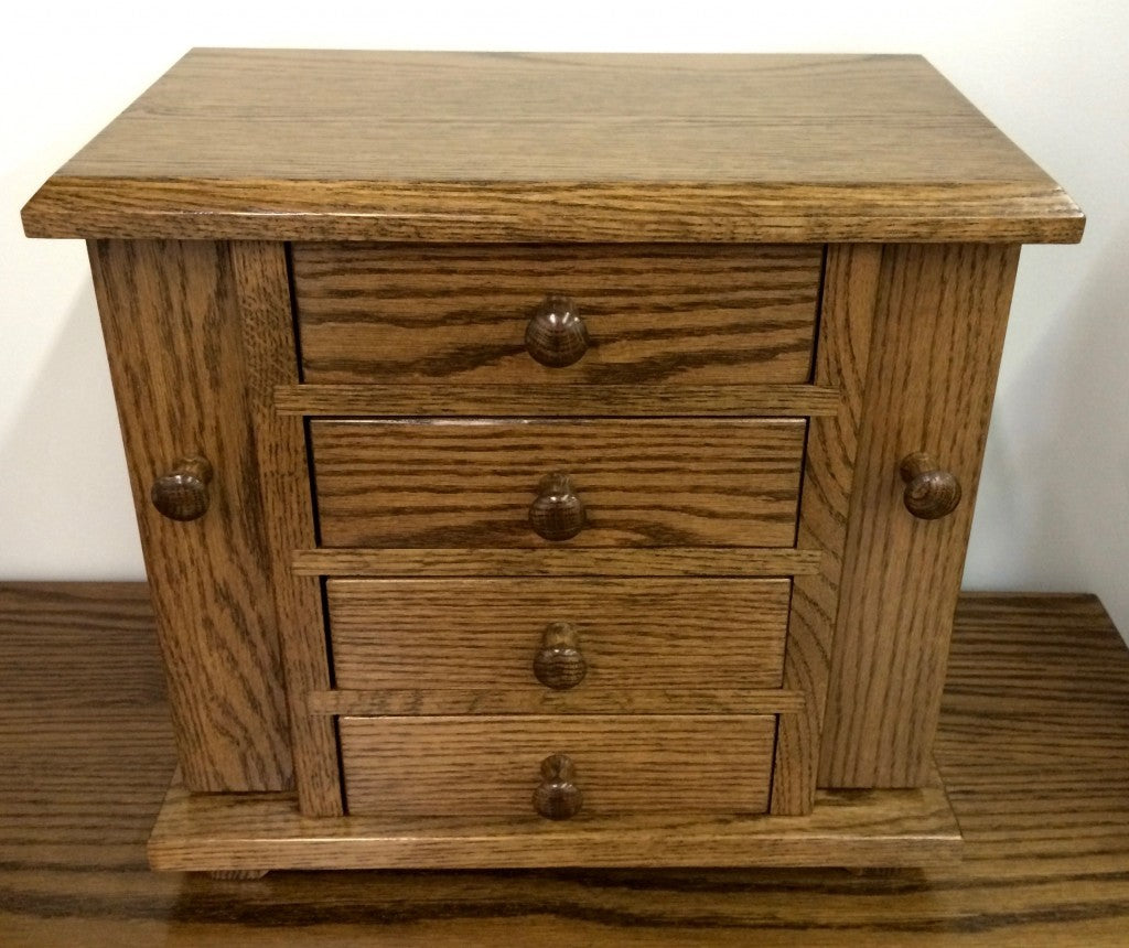 Dresser Top Jewelry Cabinet