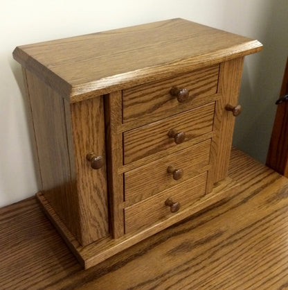 Dresser Top Jewelry Cabinet