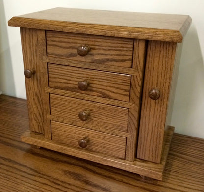 Dresser Top Jewelry Cabinet