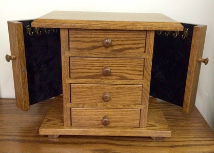 Dresser Top Jewelry Cabinet