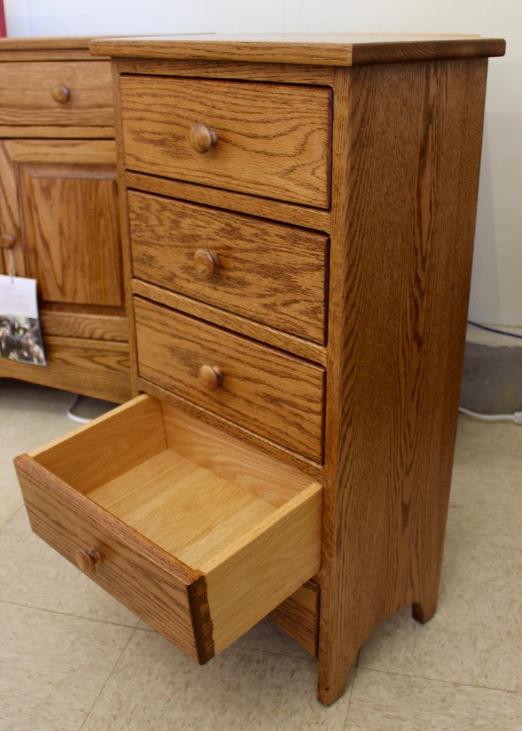 Shaker Four Drawer Candle Stand