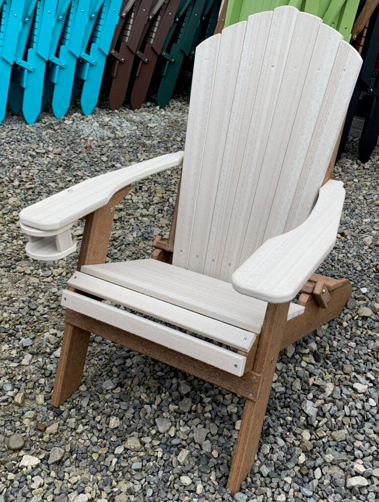 Poly Full Size Folding Adirondack Chair