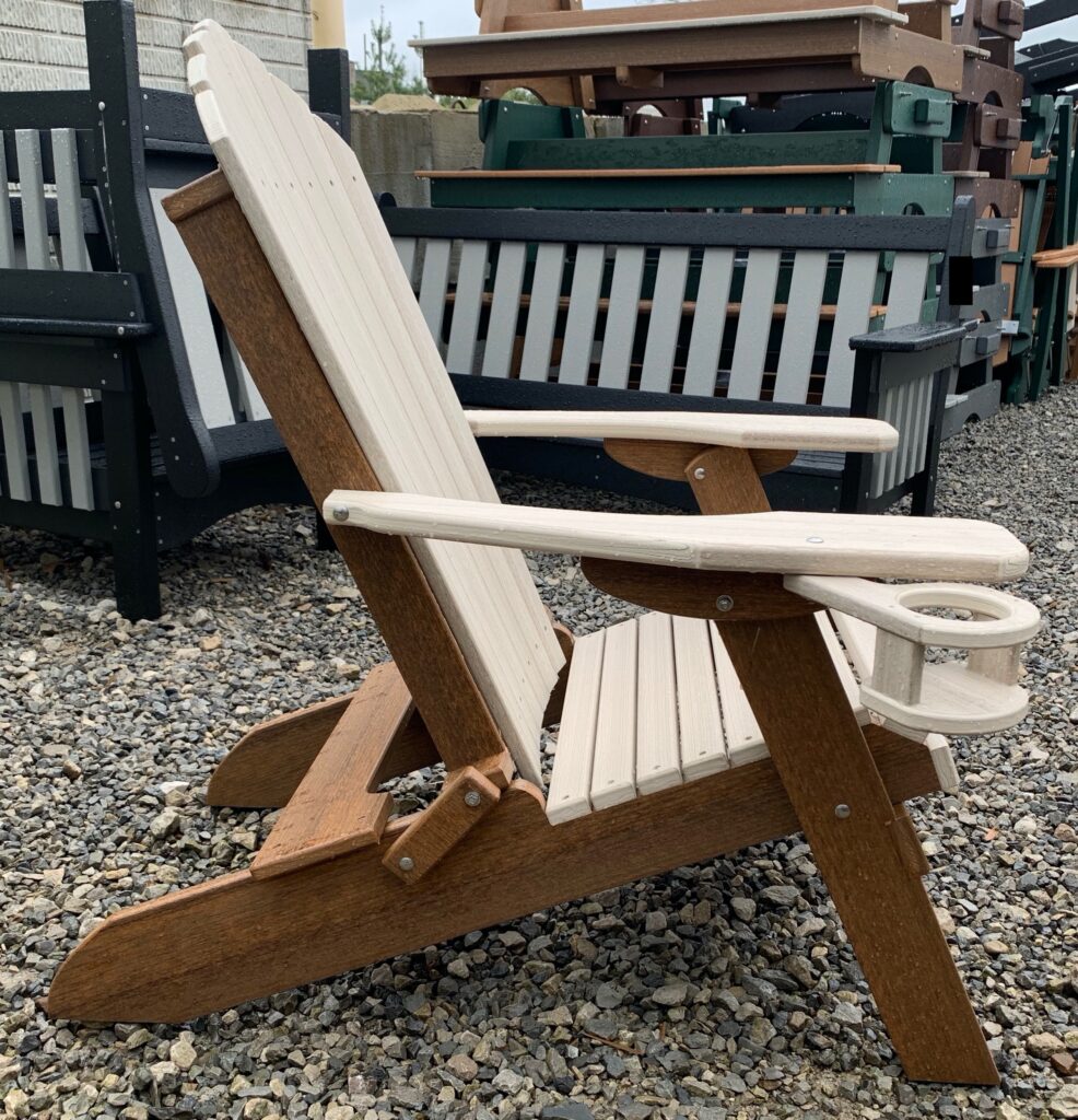 Poly Full Size Folding Adirondack Chair