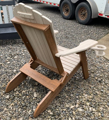 Poly Full Size Folding Adirondack Chair