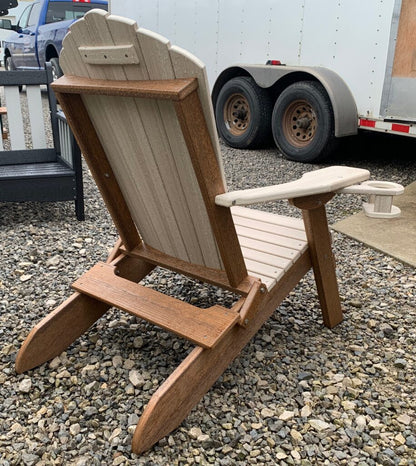 Poly Full Size Folding Adirondack Chair