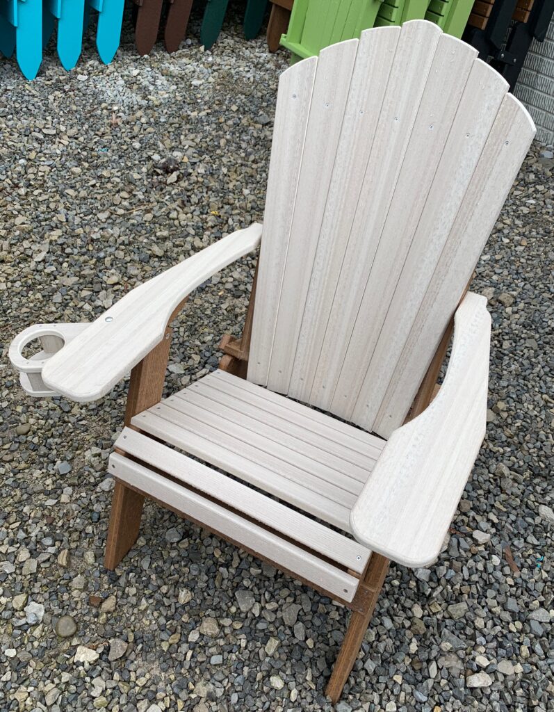 Poly Full Size Folding Adirondack Chair
