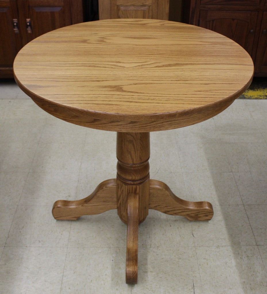 36" Round Single Pedestal Pub Table