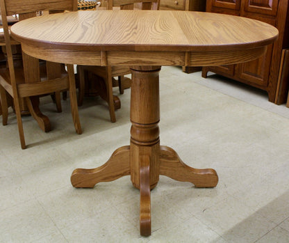 36" Round Single Pedestal Pub Table