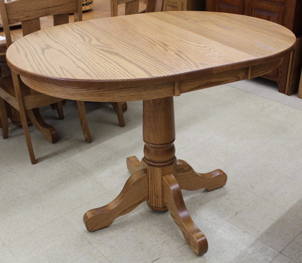 36" Round Single Pedestal Pub Table