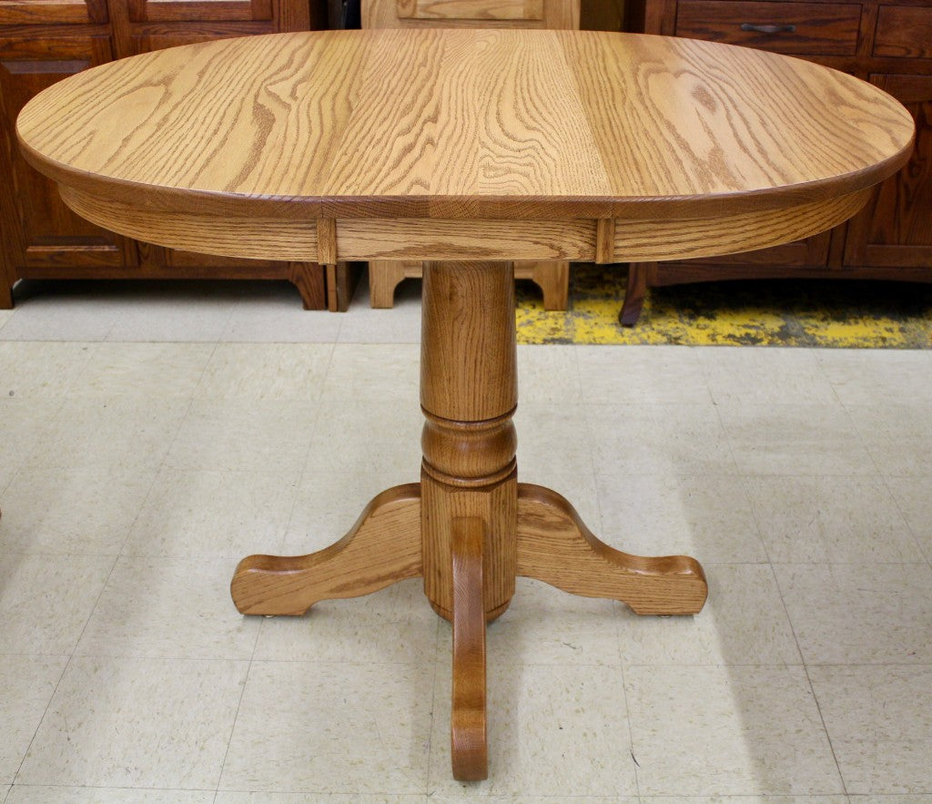 36" Round Single Pedestal Pub Table